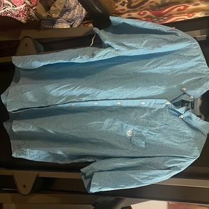 Chaps short sleeve button down 3xb/3tf